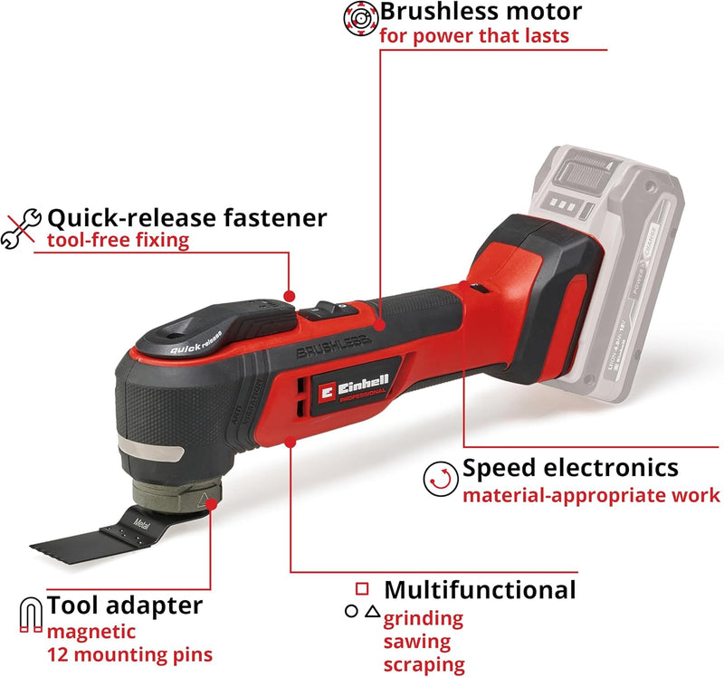 Professional Cordless Multitool Tp-Mg 18 Li Bl-Solo Pxc