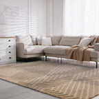 Elara Hand Made Wool Rug for Bedroom Dining