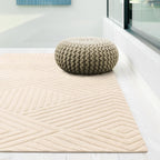 Elara Hand Made Wool Rug for Bedroom Dining