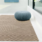 Elara Hand Made Wool Rug for Bedroom Dining