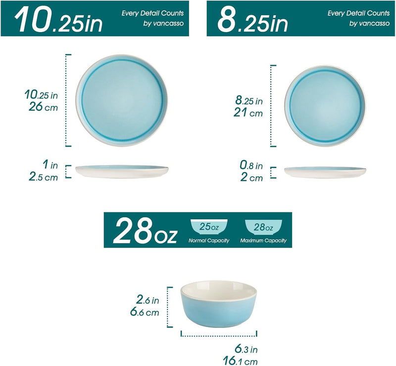 Elba Dinner Set for 6 (18 Piece)