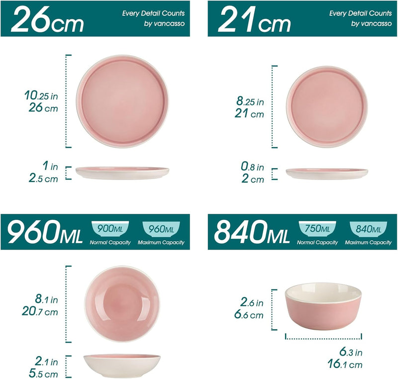Elba Dinner Set for 6 (18 Piece)