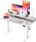 Electric Adjustable Height Desk with 2 Drawers 120