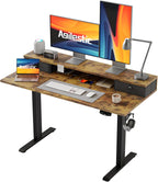 Electric Adjustable Height Desk with 2 Drawers 120