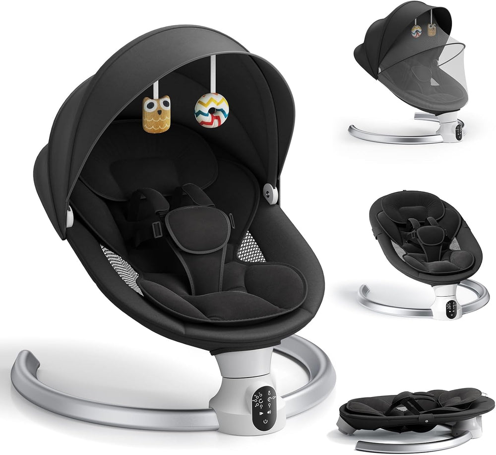 Electric Baby Bouncer Chair App Remote Control Swing