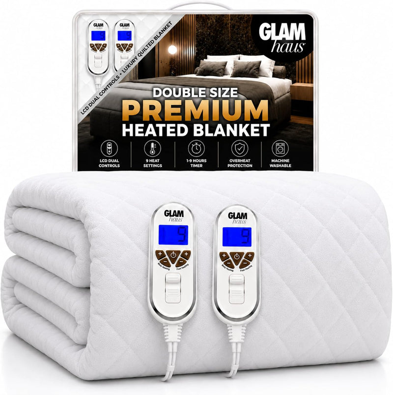 Electric Blanket Fitted Mattress Bed Cover