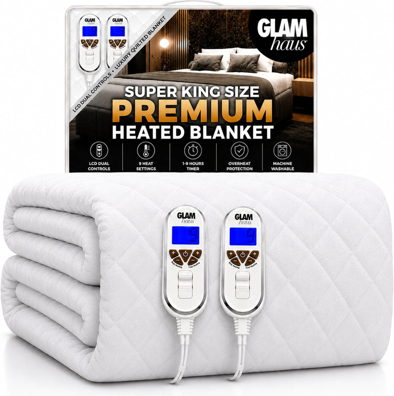 Electric Blanket Fitted Mattress Bed Cover