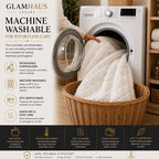 Electric Blanket Luxurious Diamond-Quilted Sherpa Fleece 9 Heat