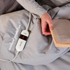 Electric Blanket Sherpa Fleece Heated Double Fitted Underblanket