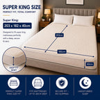 Electric Blanket Superking Size Fleece X Dual