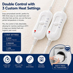 Electric Blanket Superking Size Fleece X Dual
