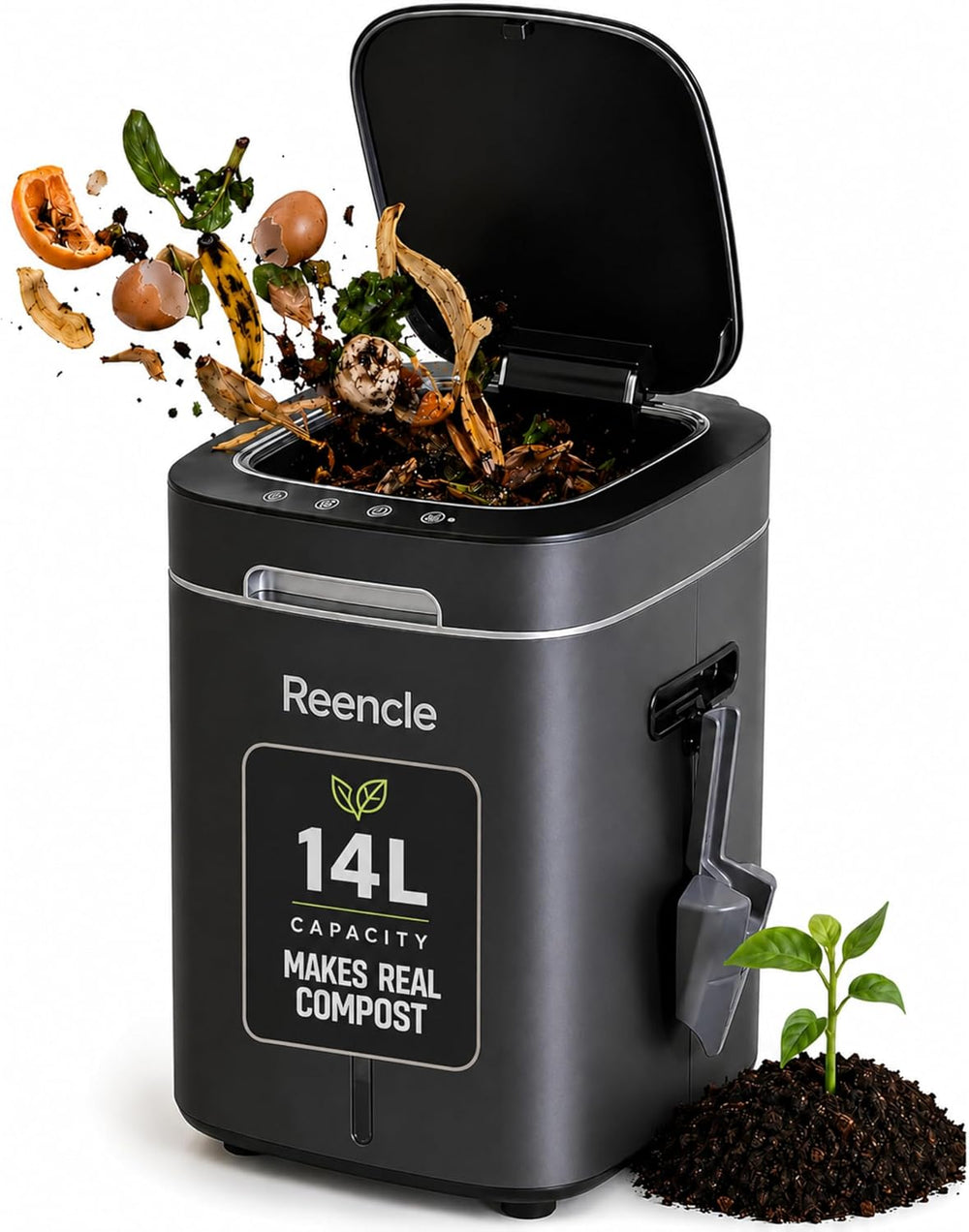 Electric Composter 14L Food Waste Compost Bin
