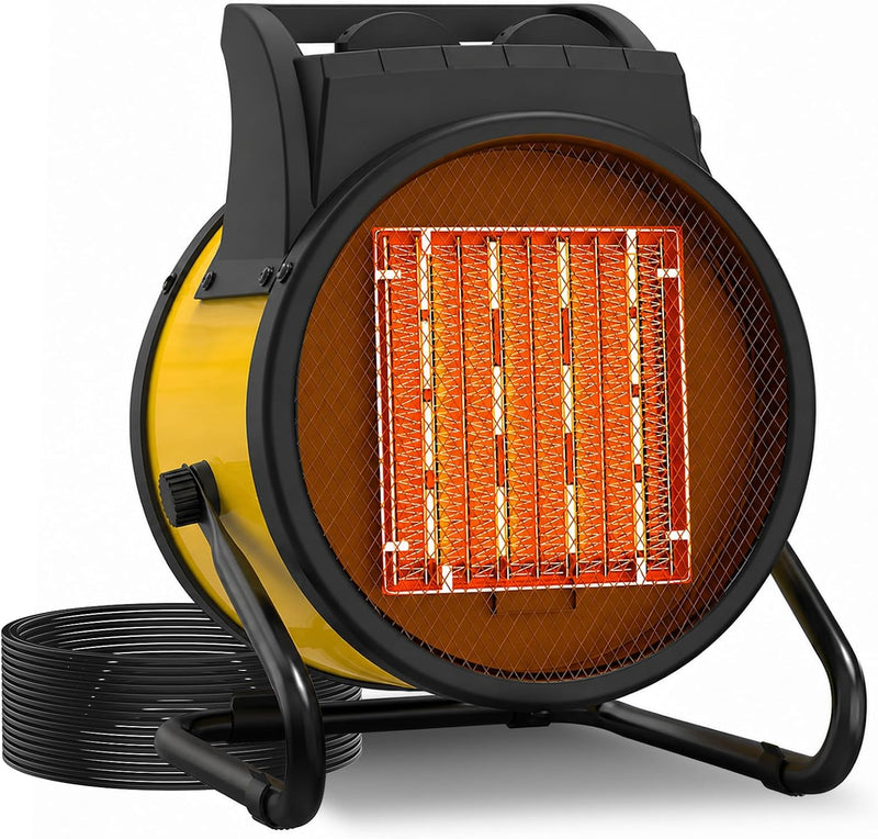 Electric Fan Heater 5000W Ceramic with Overheat Protection