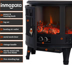 Electric Fire Stove Heater with Realistic LED Log
