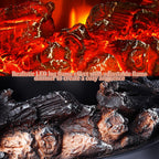 Electric Fire Stove Heater with Realistic LED Log