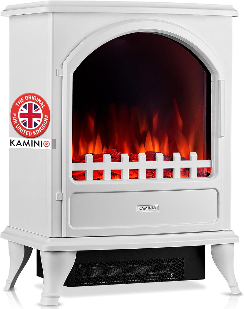 Electric Fireplace Leni Electrical Stove with Heater 3d
