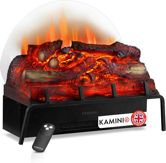 Electric Fireplace Noah Portabel Basket Fire with Heater