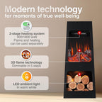Electric Garden Fireplace Kai Electrical Freestanding Patio
