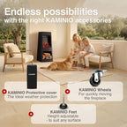 Electric Garden Fireplace Kai Electrical Freestanding Patio