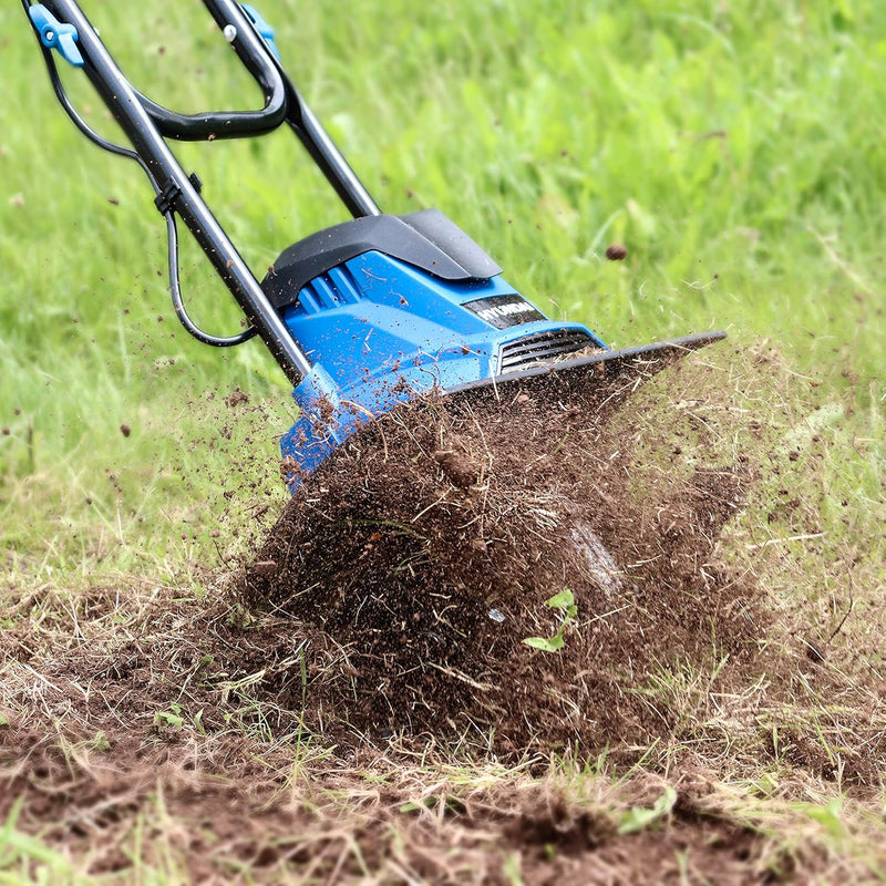 Electric Garden Tiller Cultivator Rotovator and Rototiller 3