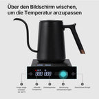 Electric Gooseneck Kettle 600ML Variable Temperature Control