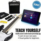 Electric Guitar Kit with Amp Bag Whammy Strap