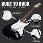 Electric Guitar Kit with Amp Bag Whammy Strap