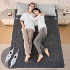 Electric Heated Mattress Pad Soft 200GSM Sherpa Dual