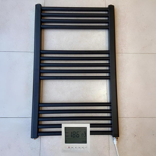 Electric Heated Towel Rail 500MM W X 800MM
