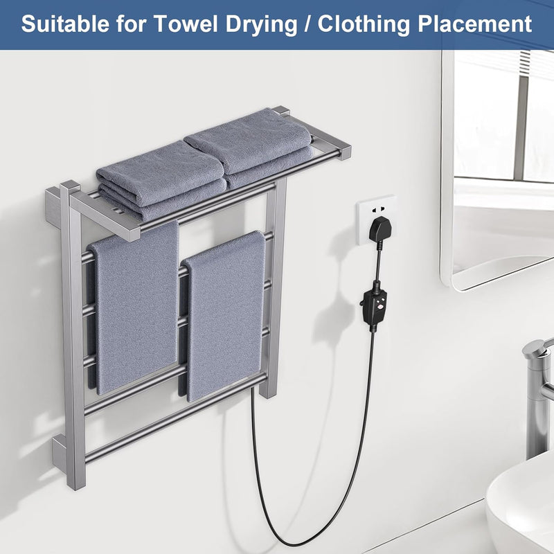Electric Heated Towel Rail for Bathroom Hot Warmer