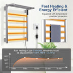 Electric Heated Towel Rail for Bathroom Hot Warmer