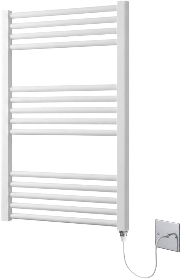 Electric Heated Towel Rail Straight 300MM