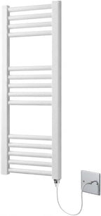 Electric Heated Towel Rail Straight 300MM