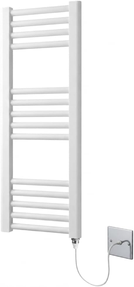 Electric Heated Towel Rail Straight 300MM