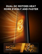 2000W Electric Heater Thermostat Remote 3 Modes 24h