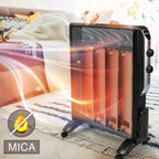 Electric Heater Oil Free Radiator Convection 2000W Standing