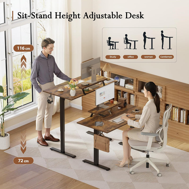 Electric Standing Desk 2 Memory Buttons for Stand