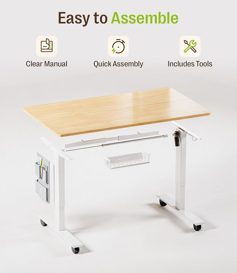 Electric Height Adjustable Standing Desk Sit Stand