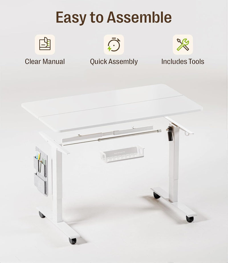 Electric Height Adjustable Standing Desk Sit Stand