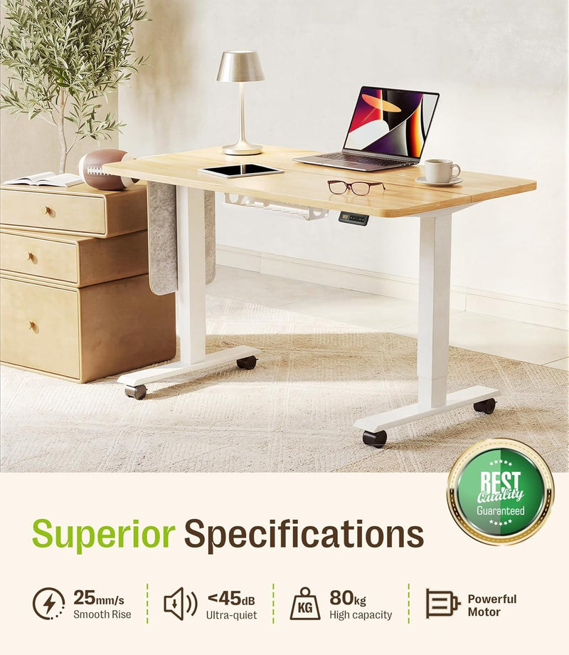 Electric Height Adjustable Standing Desk Sit Stand