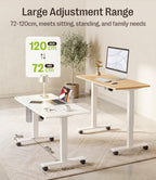 Electric Height Adjustable Standing Desk Sit Stand