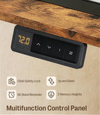 Electric Height Adjustable Standing Desk