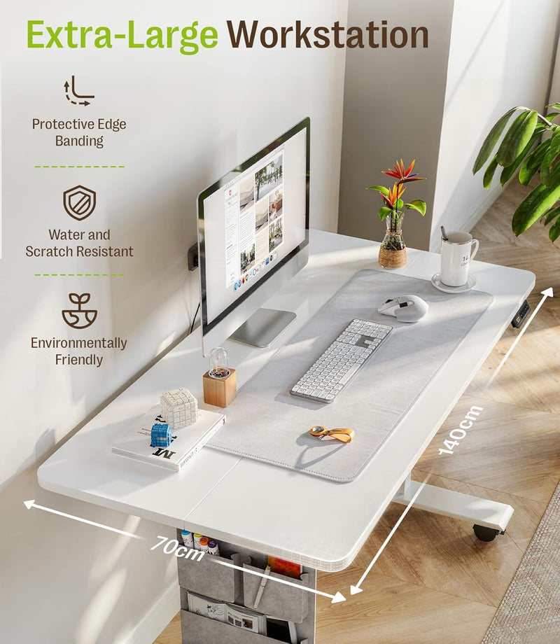 Electric Height Adjustable Standing Desk Sit Stand