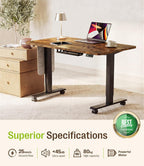 Electric Height Adjustable Standing Desk