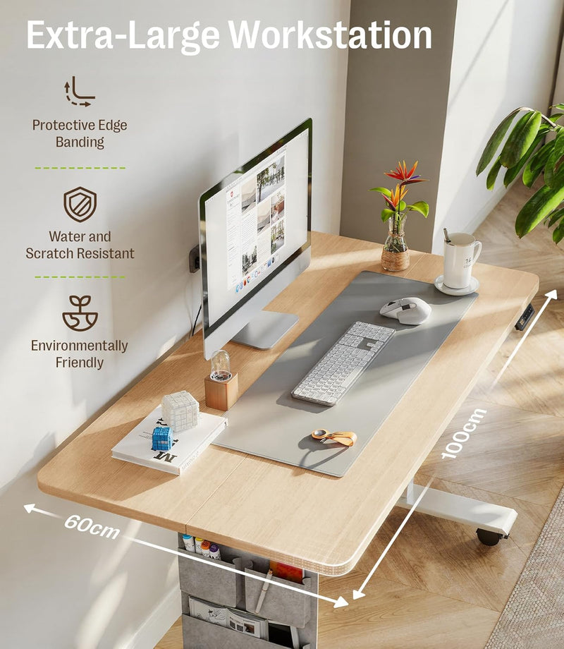 Electric Height Adjustable Standing Desk Sit Stand
