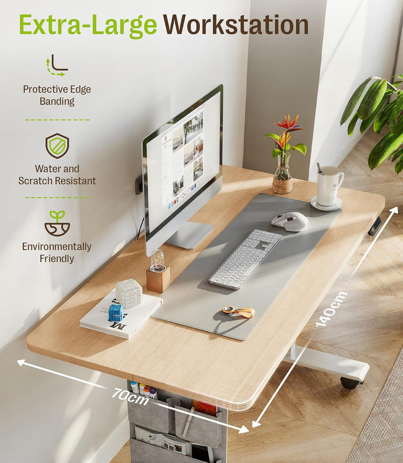 Electric Height Adjustable Standing Desk Sit Stand