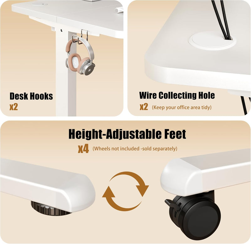 Electric Height Adjustable Standing Desk Sit Stand