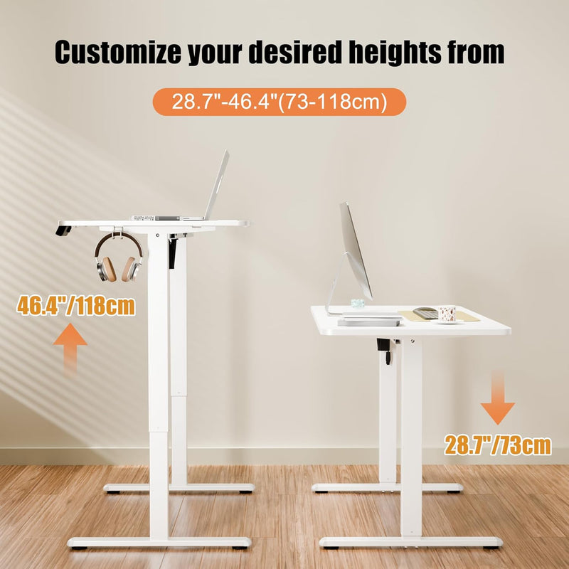 Electric Height Adjustable Standing Desk Sit Stand