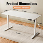 Electric Height Adjustable Standing Desk Sit Stand