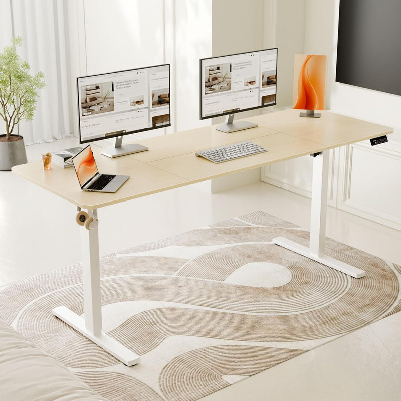 Electric Height Adjustable Standing Desk Sit Stand